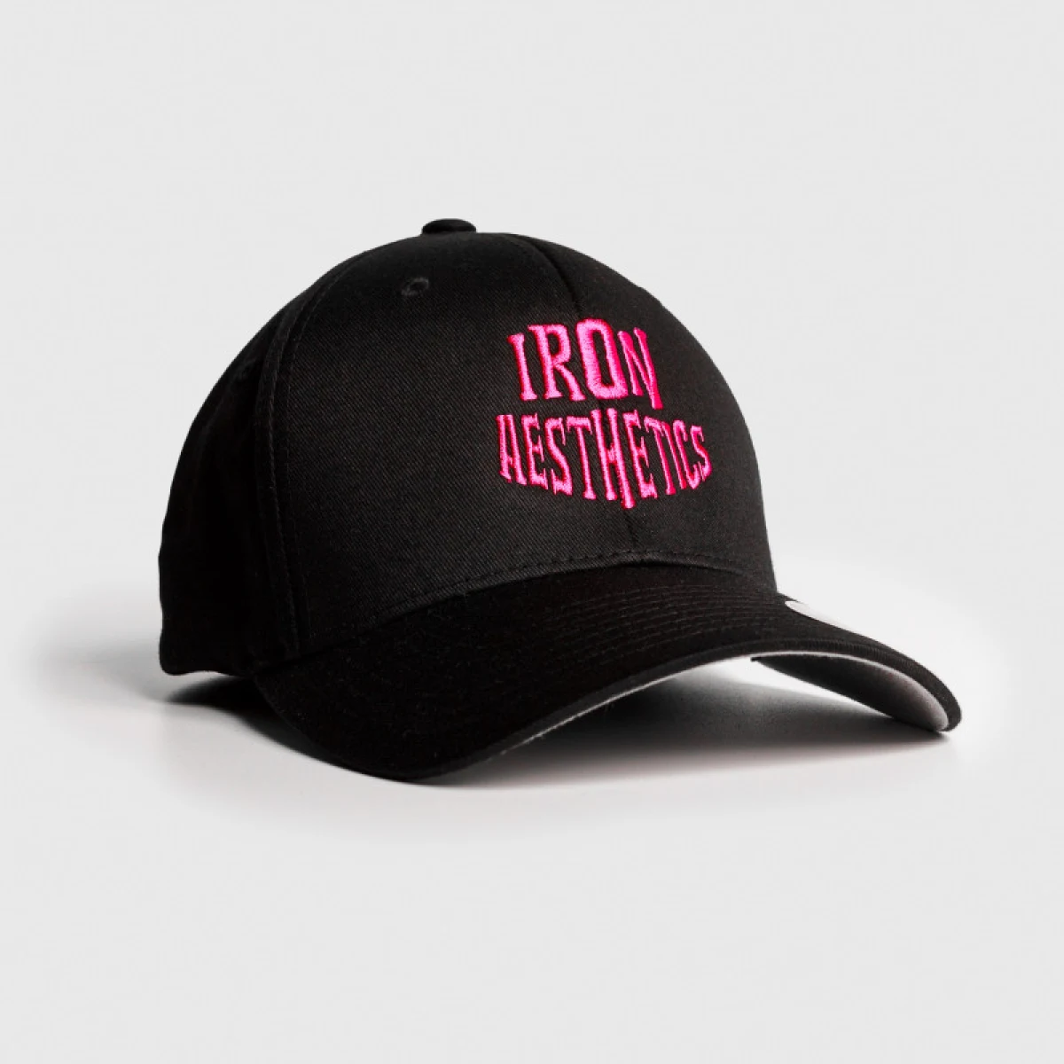 Kšiltovka Iron Aesthetics Groove, black&pink · záber 5