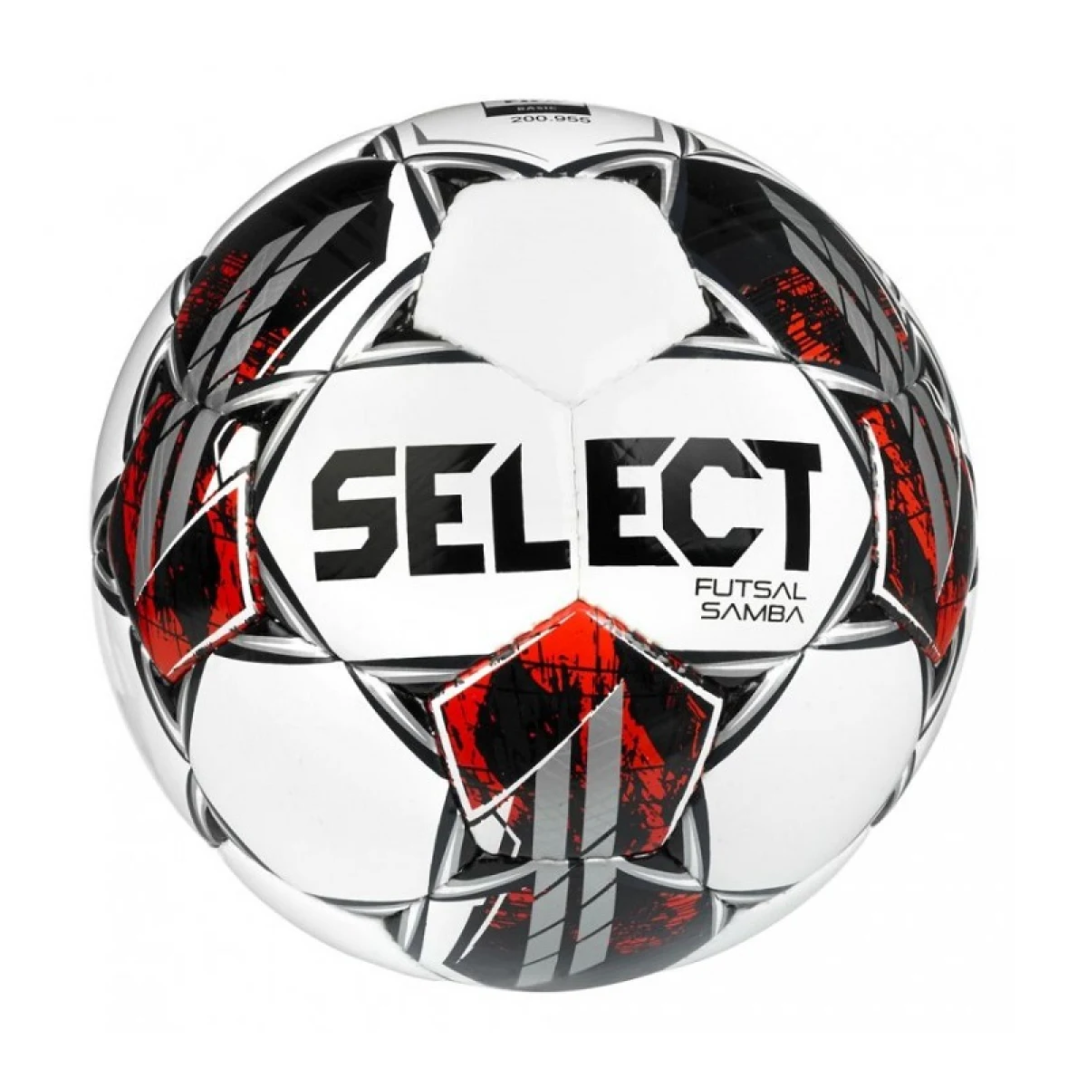 Futsalový míč SELECT FB Futsal Samba 4 - bílo-stříbrná · záber 1