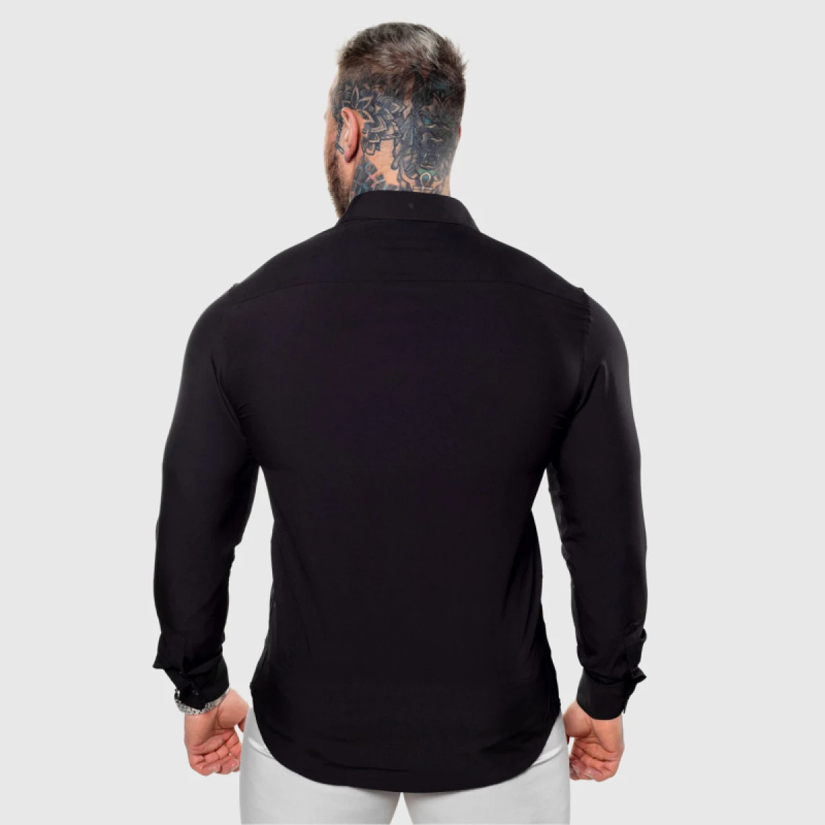 Strečová košile Iron Aesthetics Slim Stretch, natural · záber 4