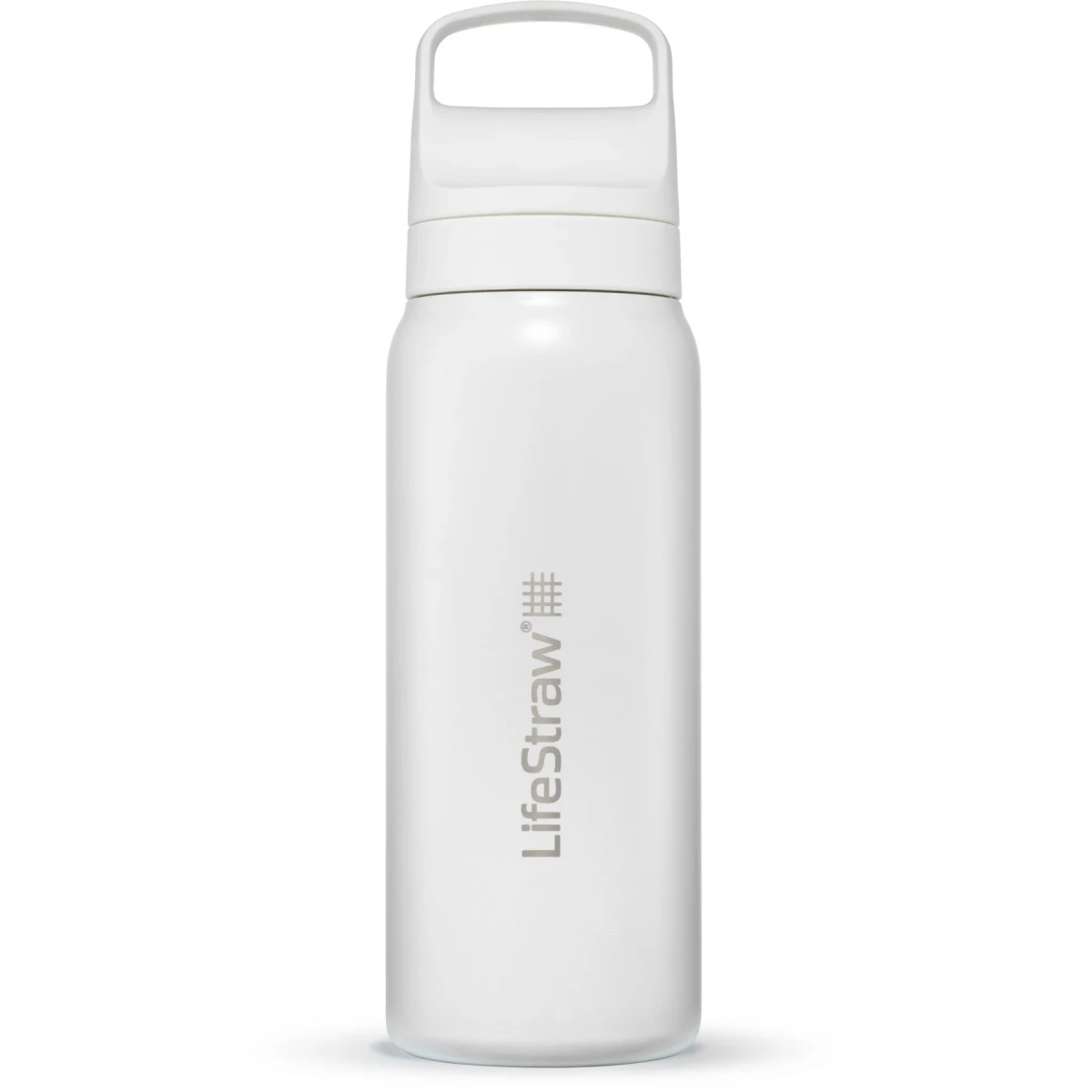 LifeStraw Go 2.0 Stainless Steel Water Filter Bottle 1L, modrá · záber 1