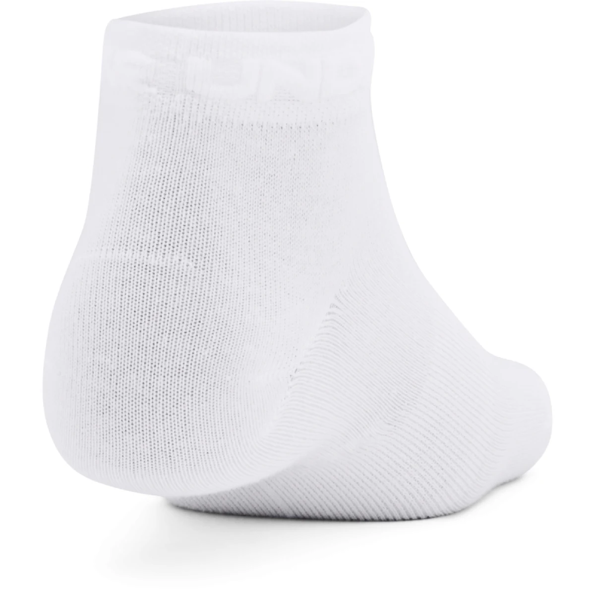 Ponožky UNDER ARMOUR UA Essential Low Cut 3 pack-WHT-1365745-100 · záber 4