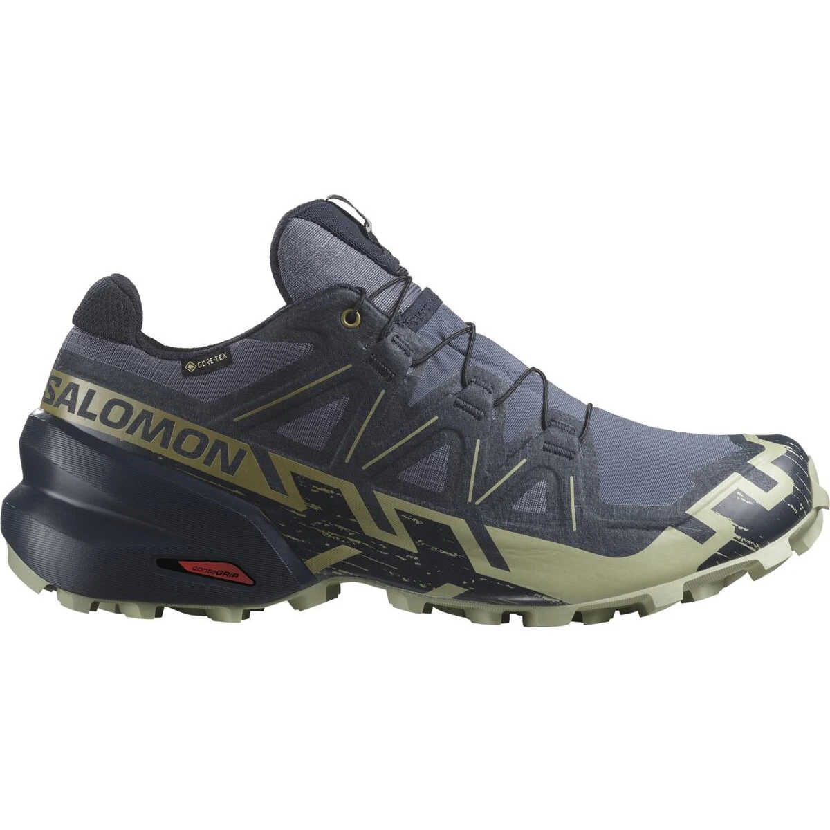 Salomon Speedcross 6 GTX M - Velikost: 47 1/3, 47 | Barva: čierna, modrá · záber 6
