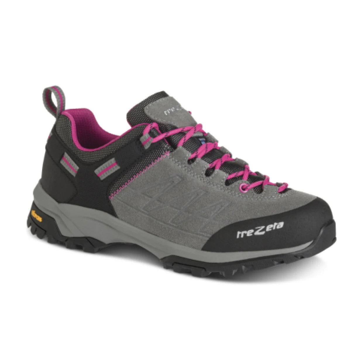 Dámská nízká turistická obuv TREZETA Raider WP W grey fuchsia · záber 1