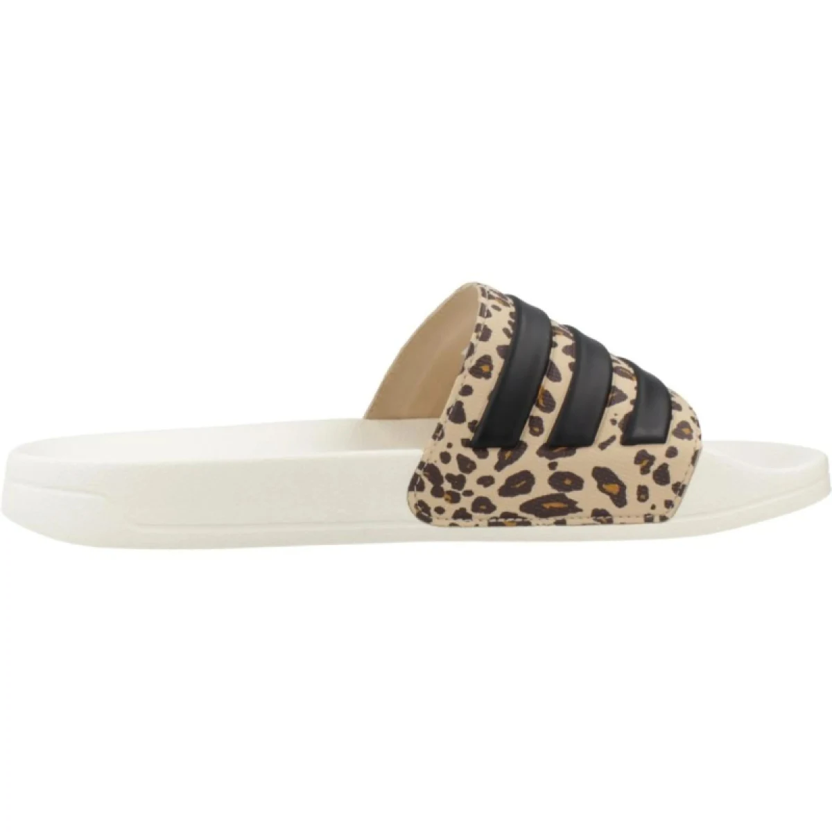 Dámské pantofle (plážová obuv) ADIDAS Adilette Shower W off white core black magic beige - Barva: čierna | Pohlavie: Dámské · záber 4