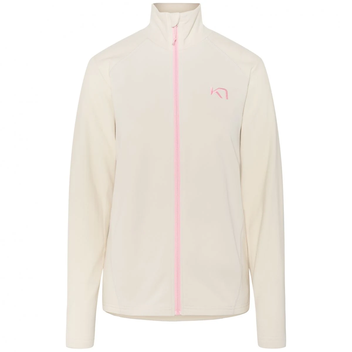 Kari Traa F/Z Fleece, fleecová mikina, dámská, béžová · záber 2
