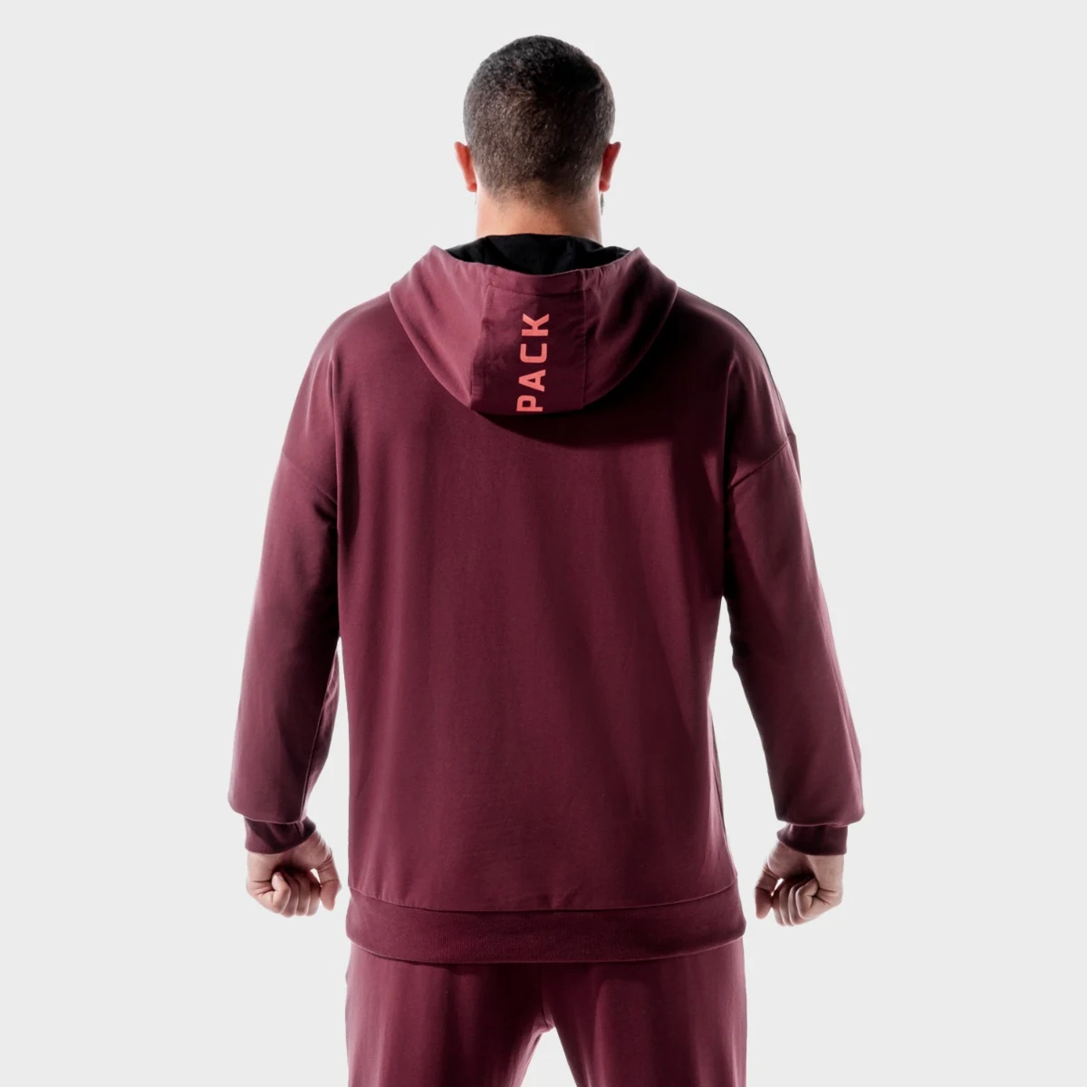 SQUATWOLF Mikina Lab 360 Hoodie Tawny Port · záber 2