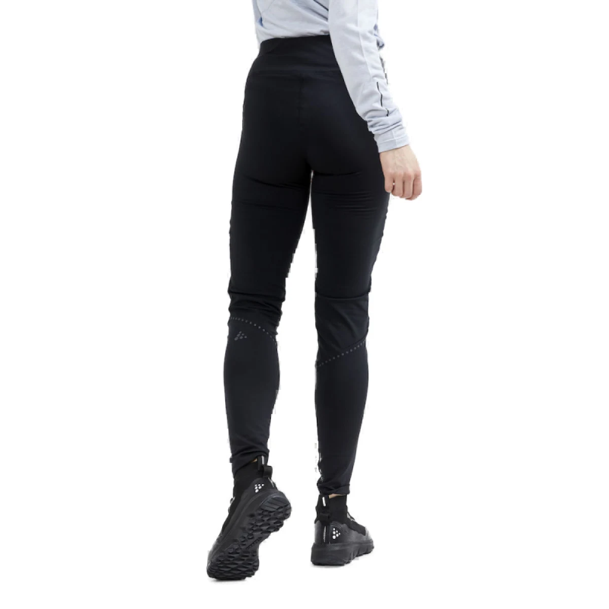 Dámské běžecké zateplené legíny CRAFT ADV SUBZ WIND TIGHTS 2 W-999000-Black · záber 3