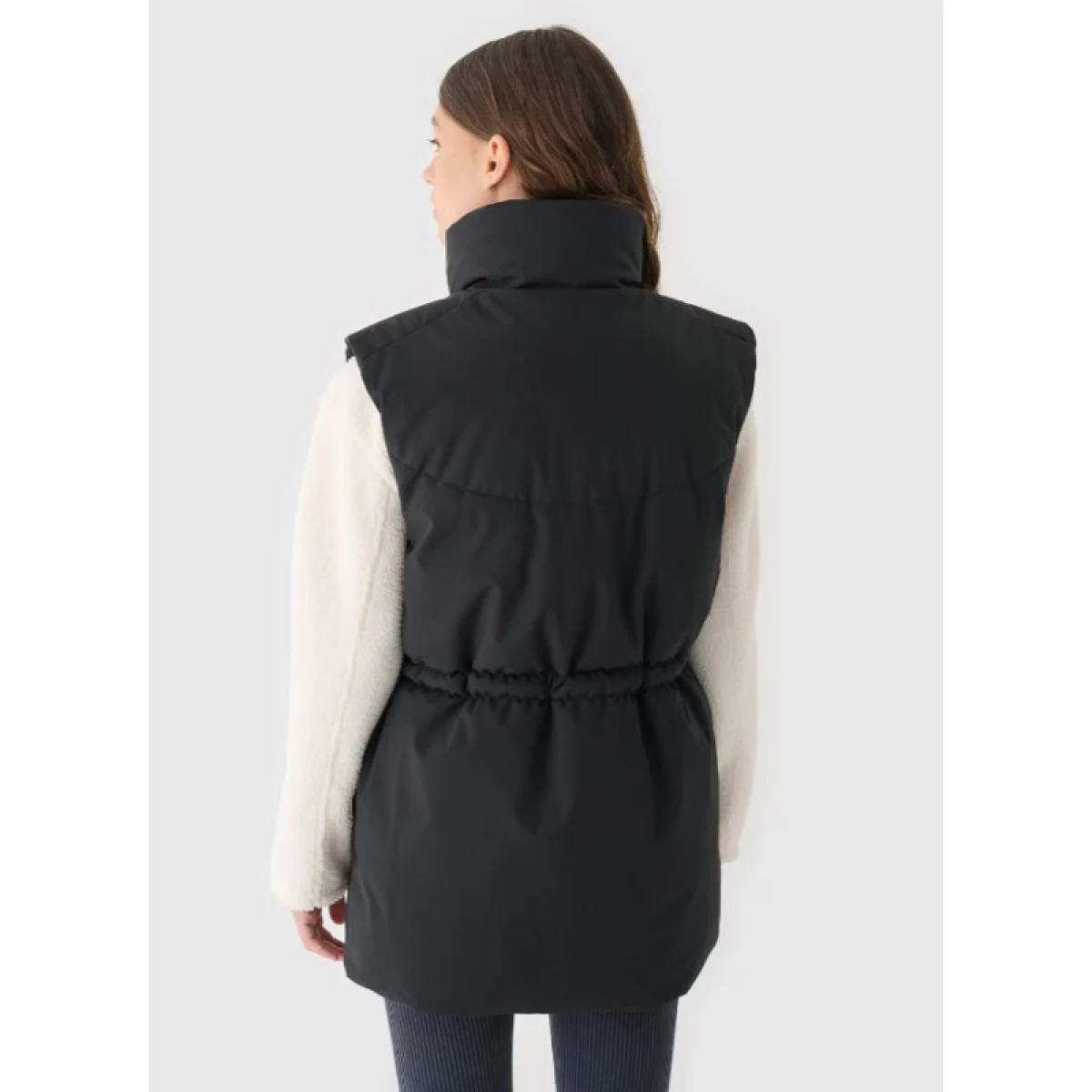 Dámská vesta 4F VEST JACKET-WAW24TVJAF135-20S-DEEP BLACK · záber 3