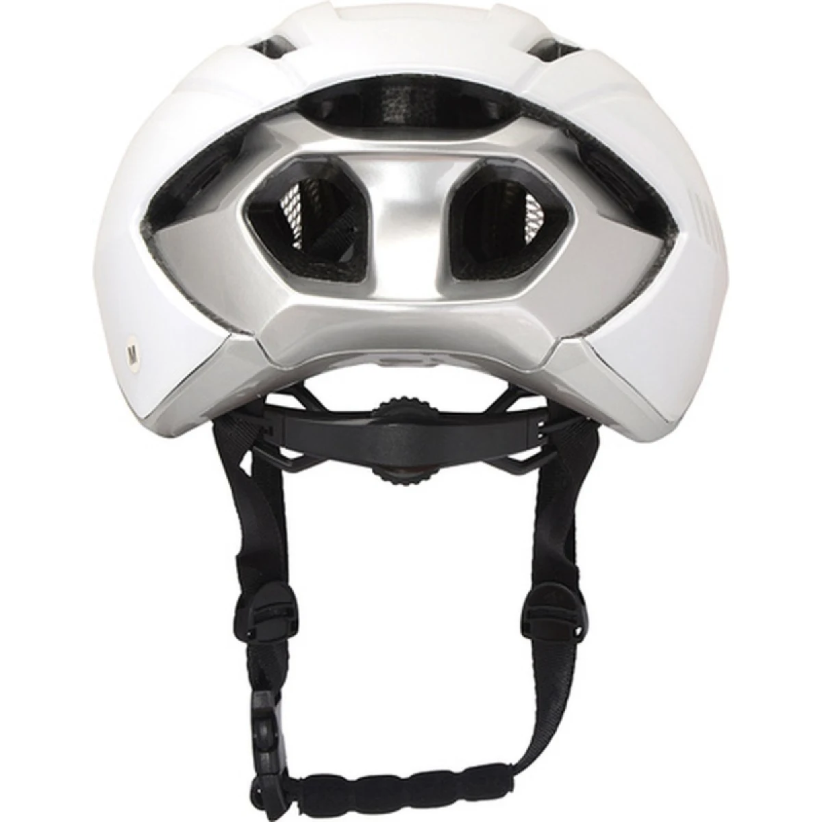 Cyklistická helma RH+ Compact, shiny white shiny silver · záber 5