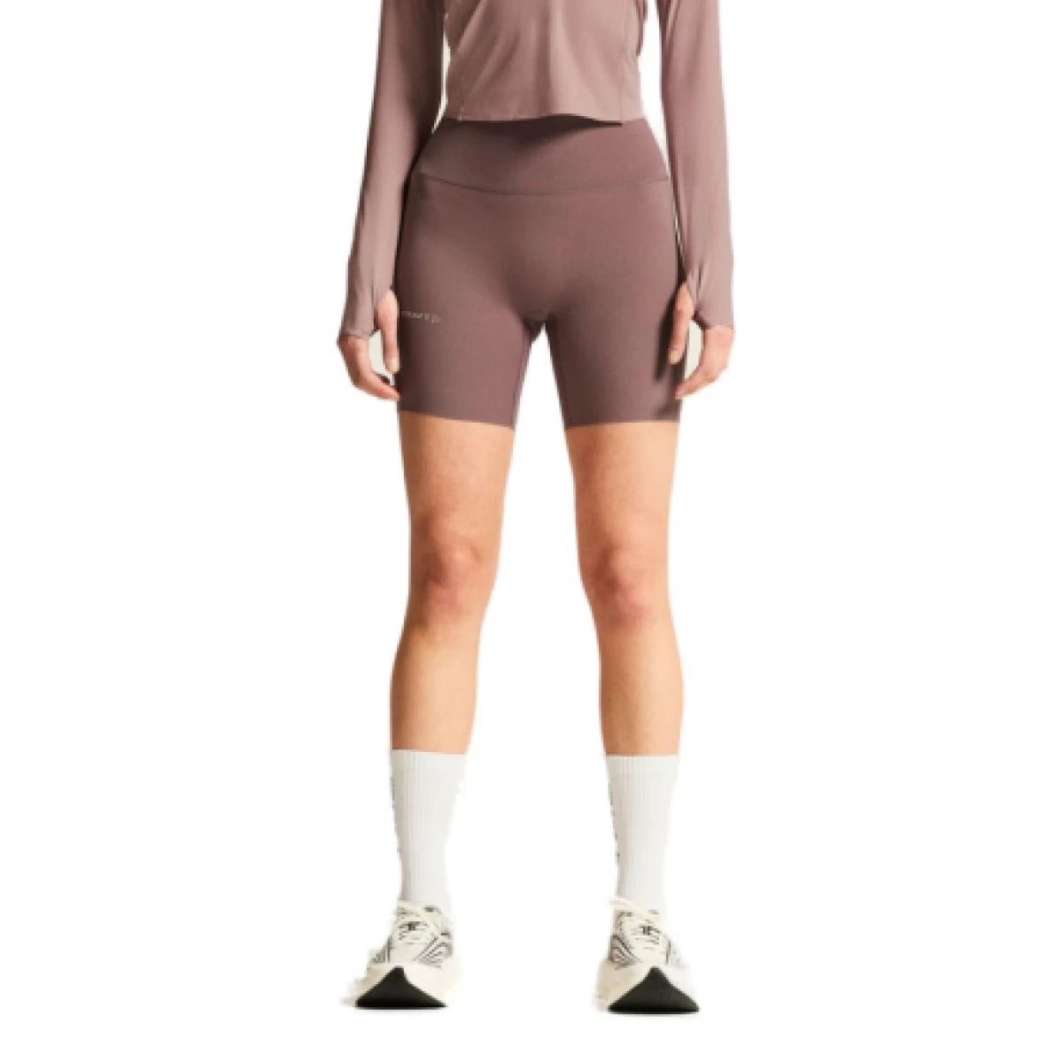 Dámské tréninkové kraťasy CRAFT HYPERVENT SHORT TIGHTS W - Velikost: M | Barva: fialová · záber 2
