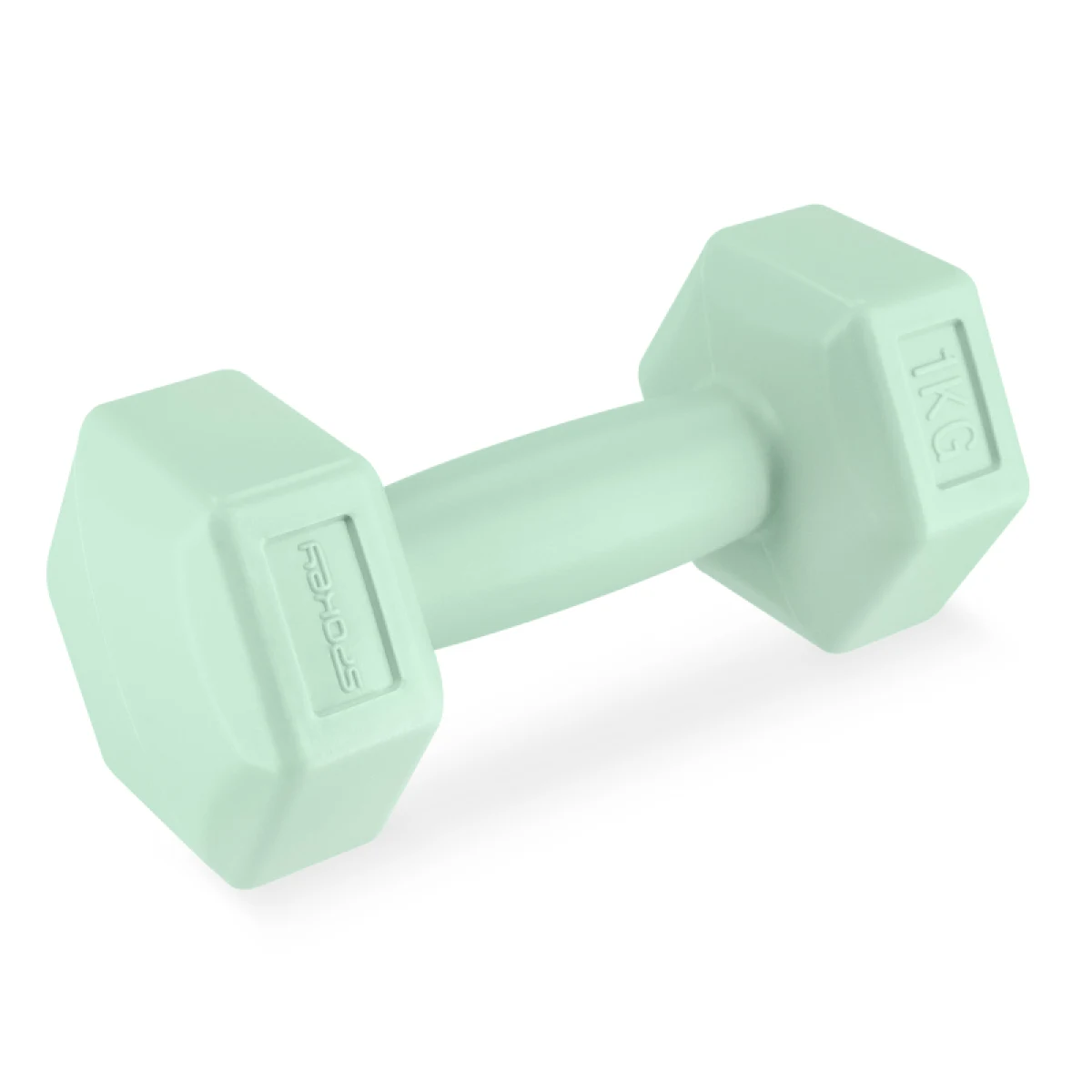 Sada závaží SPOKEY MONSTER GREEN HEXA 2x 1 kg · záber 4