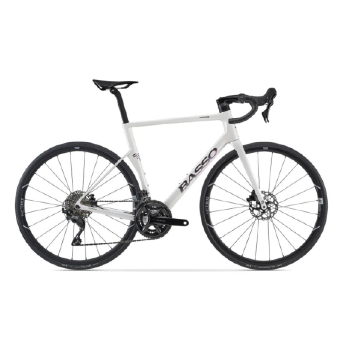 Silniční kolo BASSO Venta R, Shimano 105 12 speed, Microtech MCT, pearl white · záber 1