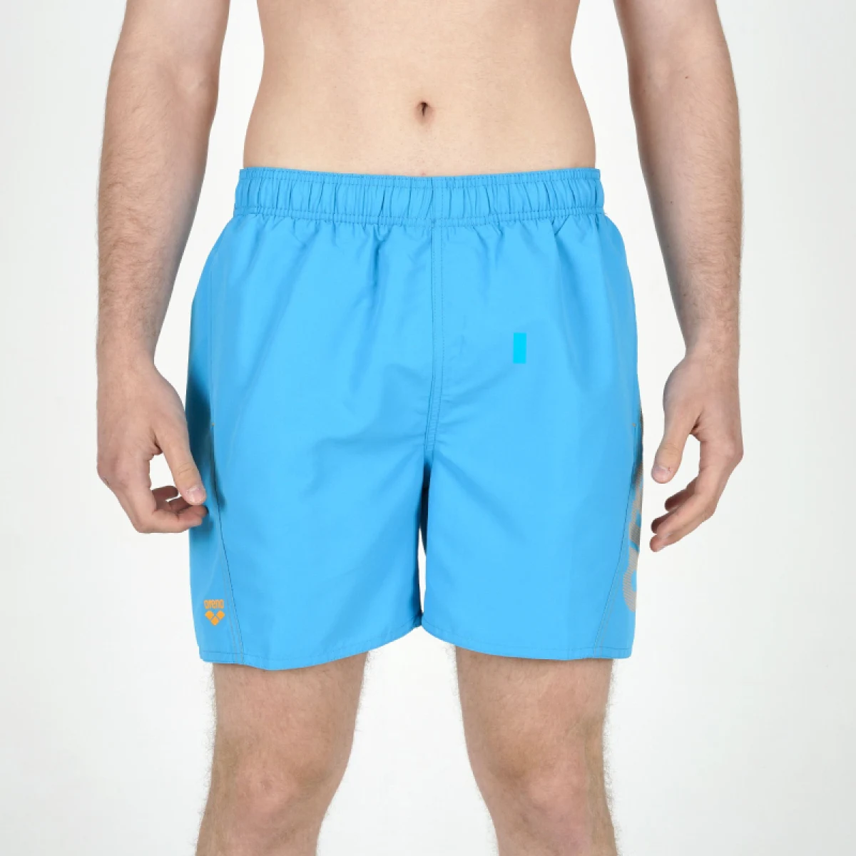 Pánské plavky ARENA FUNDAMENTALS LOGO BOXER R-TURQUOISE-PARROT · záber 2