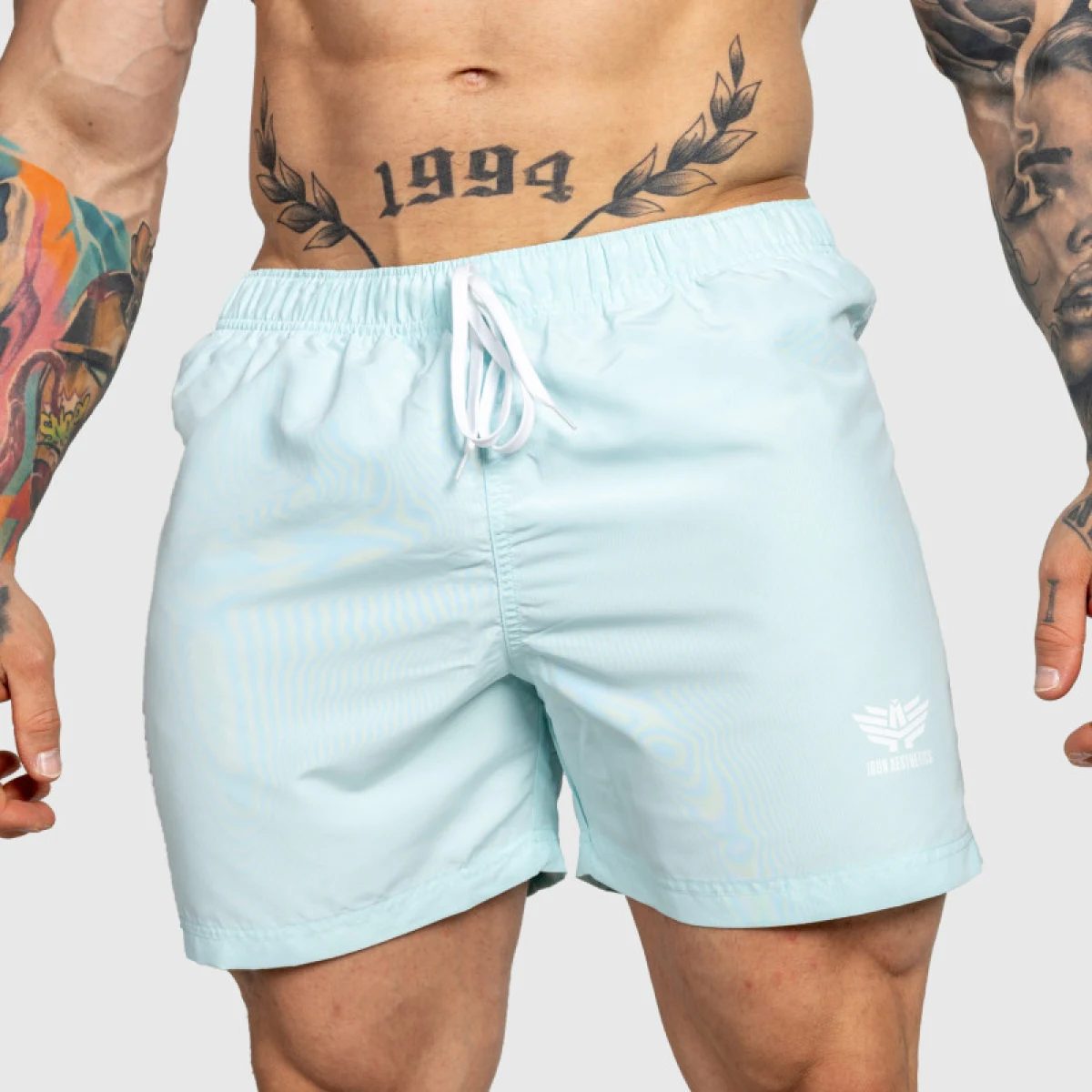 Pánské plavecké šortky Iron Aesthetics Sunshine, ice mint · záber 2
