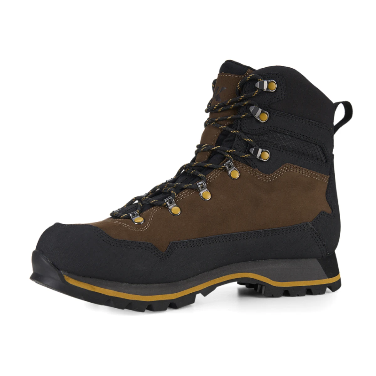 Pánská vysoká turistická celokožená obuv KAYLAND Vector Gtx, Black brown · záber 3