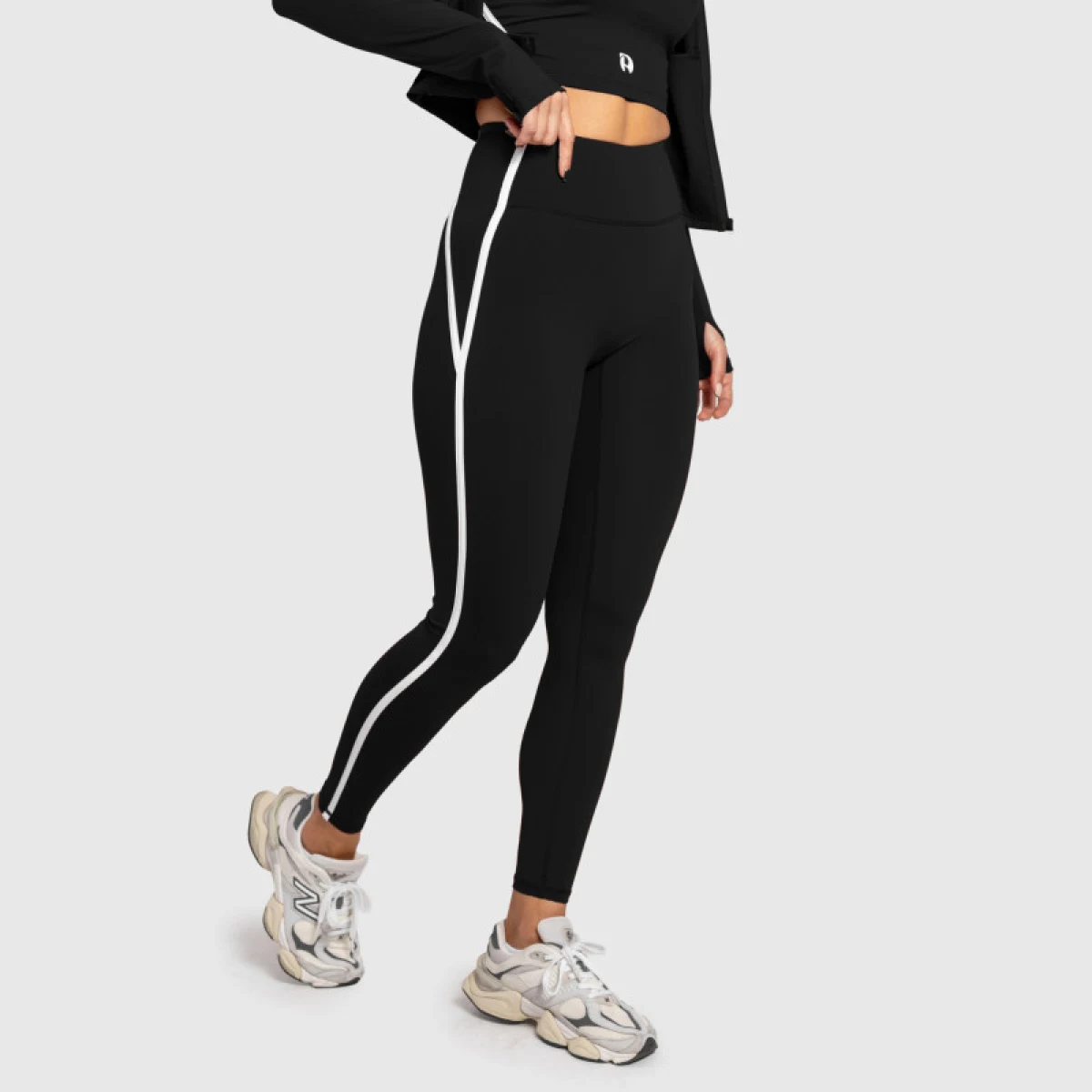 Fitness souprava Iron Aesthetics Define, černá · záber 5