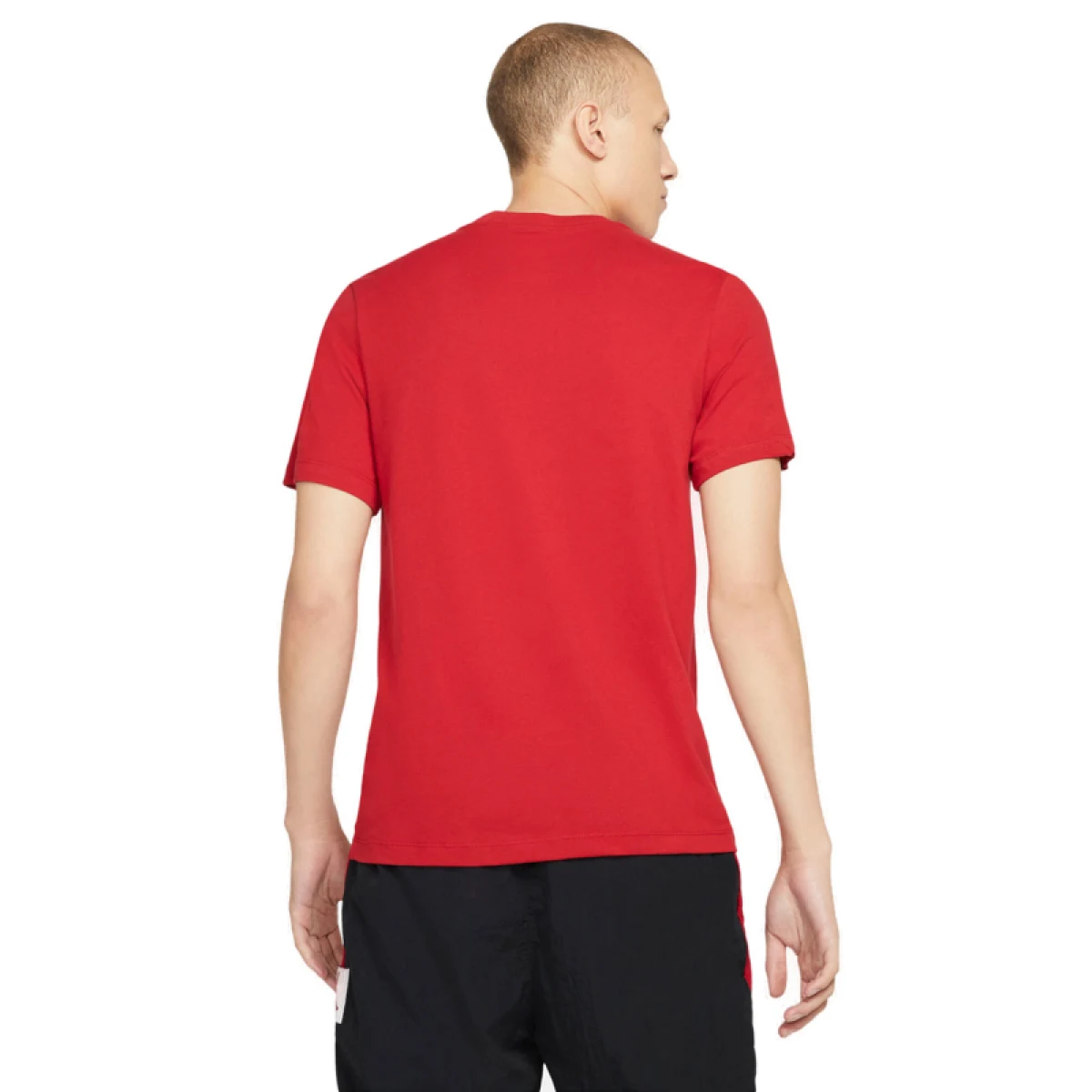 Pánské tričko s krátkým rukávem NIKE JORDAN M J JUMPMAN DF SS CREW-687-Red · záber 2