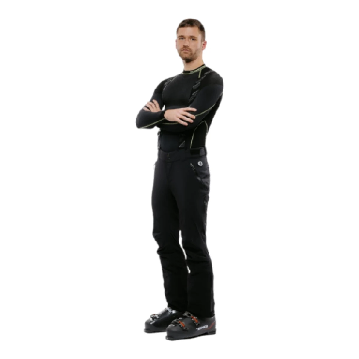 Pánské lyžařské zateplené kalhoty BLIZZARD Ski Pants Lofer, black · záber 1