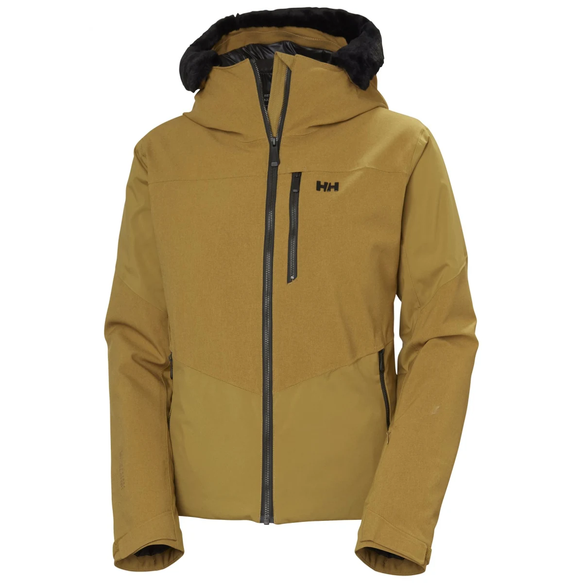 Helly Hansen Valdisere 2.0, lyžařská bunda, dámská, zlatá · záber 1