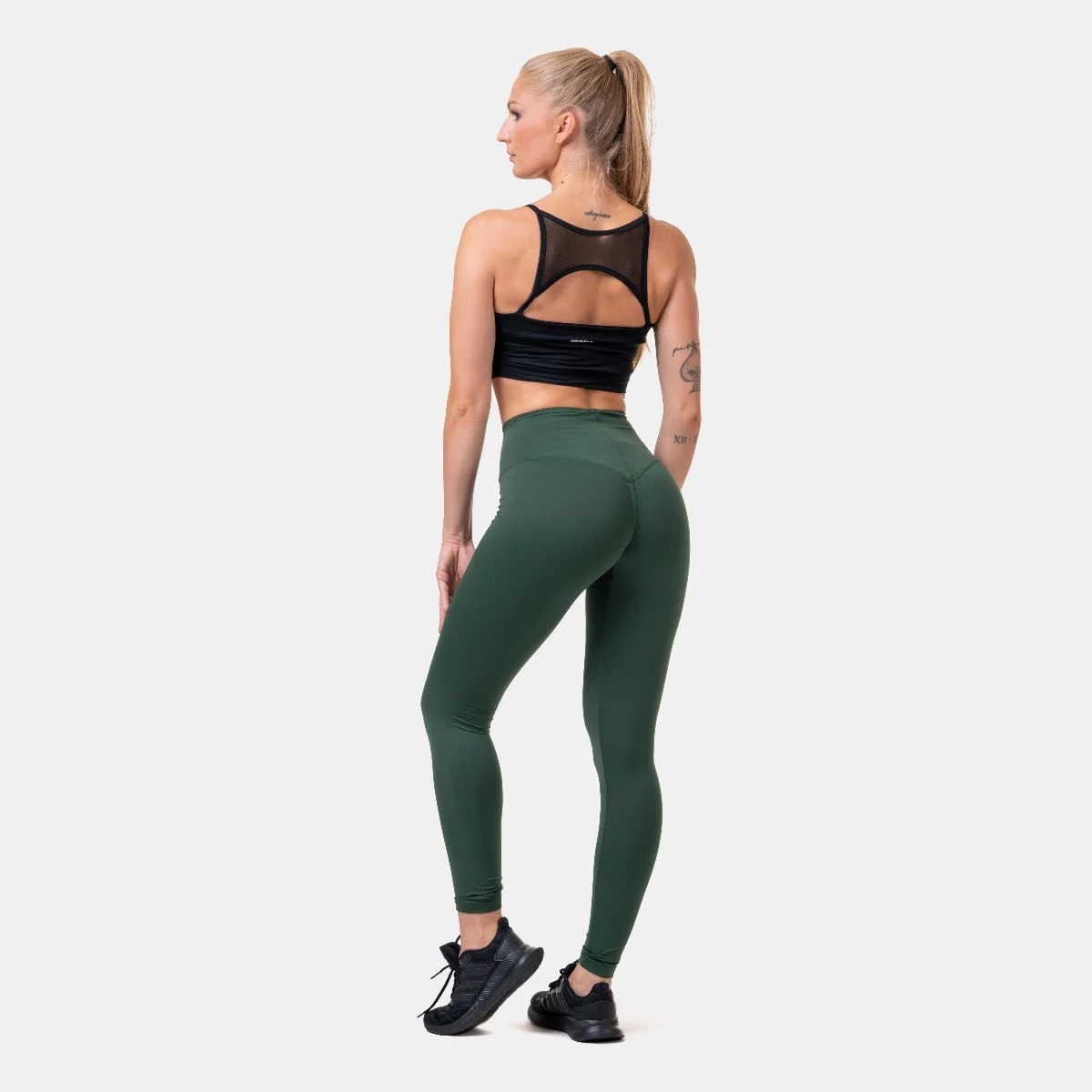 NEBBIA Dámské legíny Classic Hero High Waist Green · záber 4