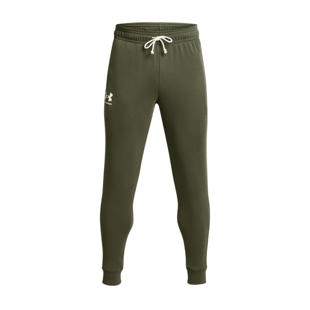 Pánské tepláky UNDER ARMOUR UA Rival Terry Jogger-GRN · záber 5