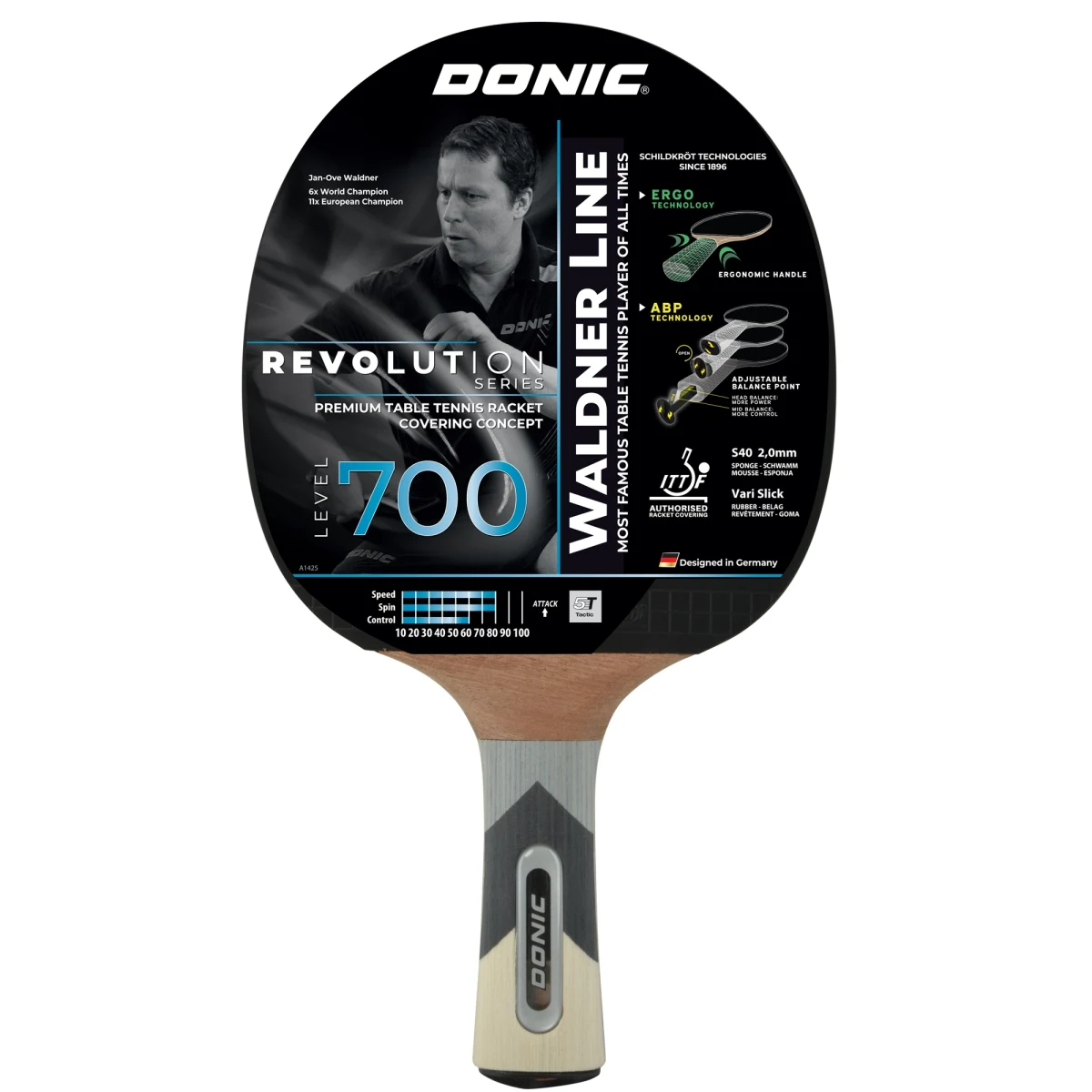 Pálka na stolní tenis DONIC Waldner 700 · záber 1