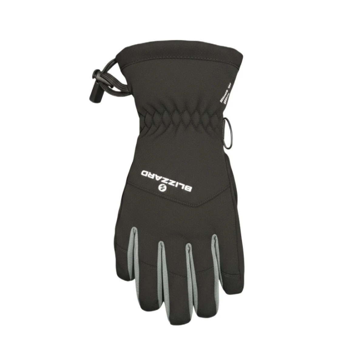 Juniorské lyžařské rukavice BLIZZARD Spark junior ski gloves, black · záber 2