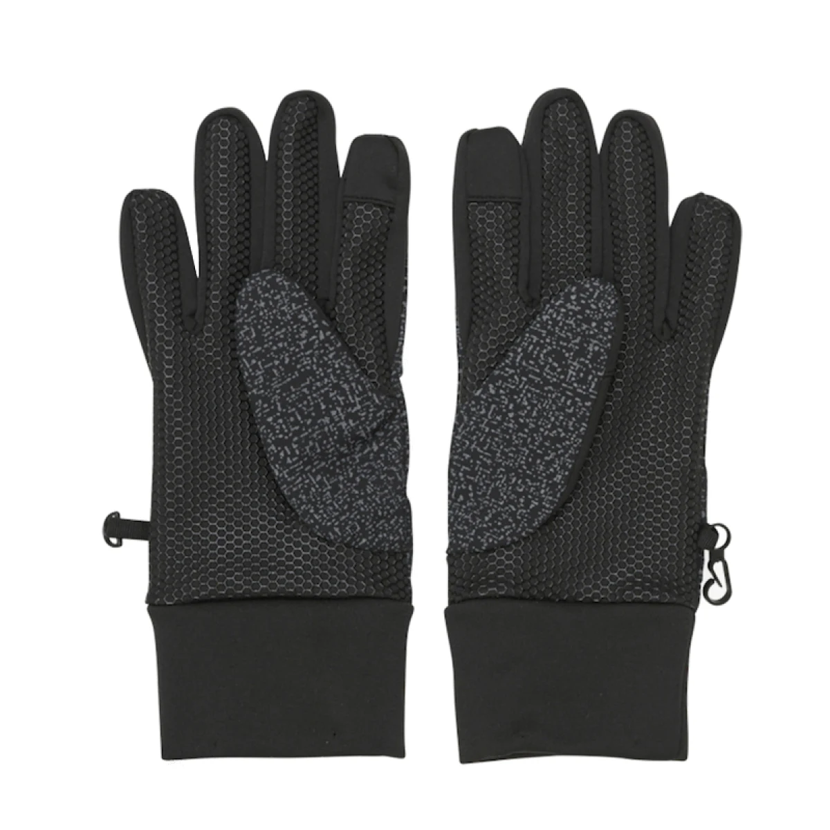 Dětské rukavice COLOR KIDS Gloves-Smart Touch, Reflective-1191-Black · záber 2