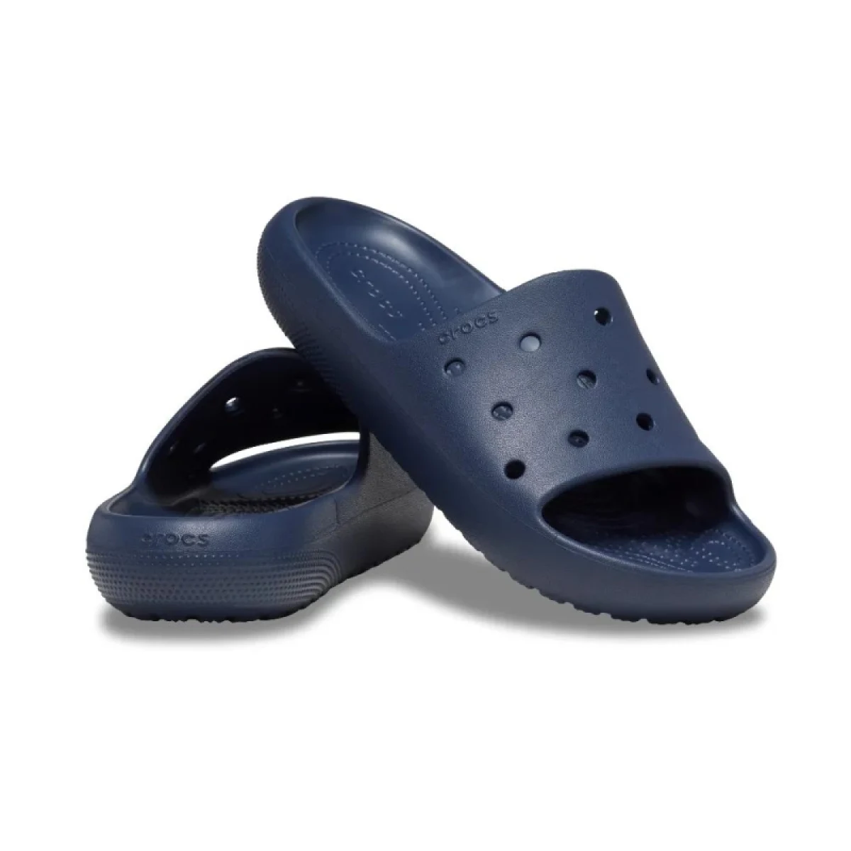 Pantofle (plážová obuv) CROCS Classic Slide V2 navy · záber 4