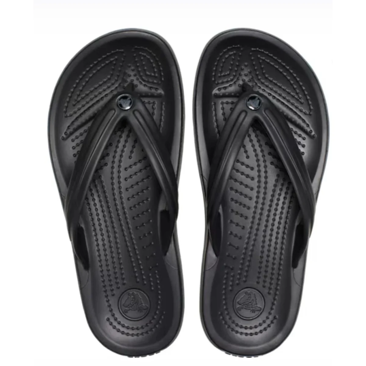 Žabky (plážová obuv) CROCS Crocband Flip U black slate grey · záber 3