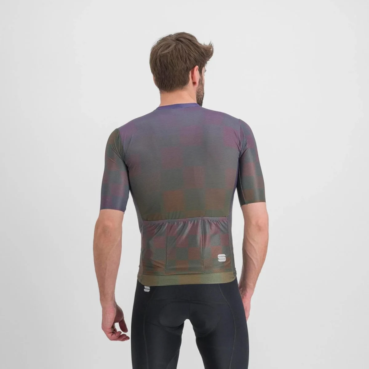 Pánský cyklistický dres s krátkým rukávem SPORTFUL Rocket jersey, beetle mulled grape · záber 3