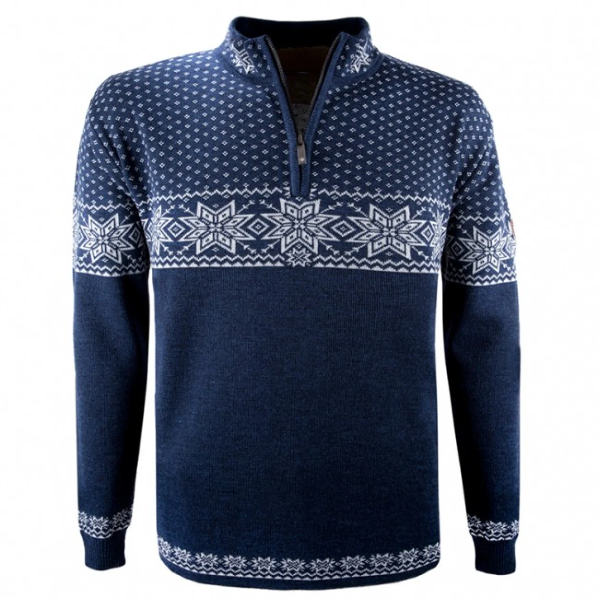 Kama Rune, merino svetr, pánský, tmavě modrý · záber 1