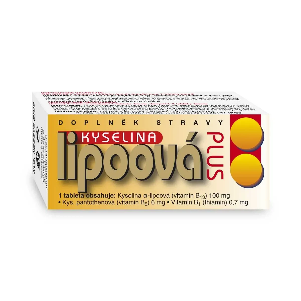Naturvita Kyselina lipoová Plus 60 tablet · záber 1
