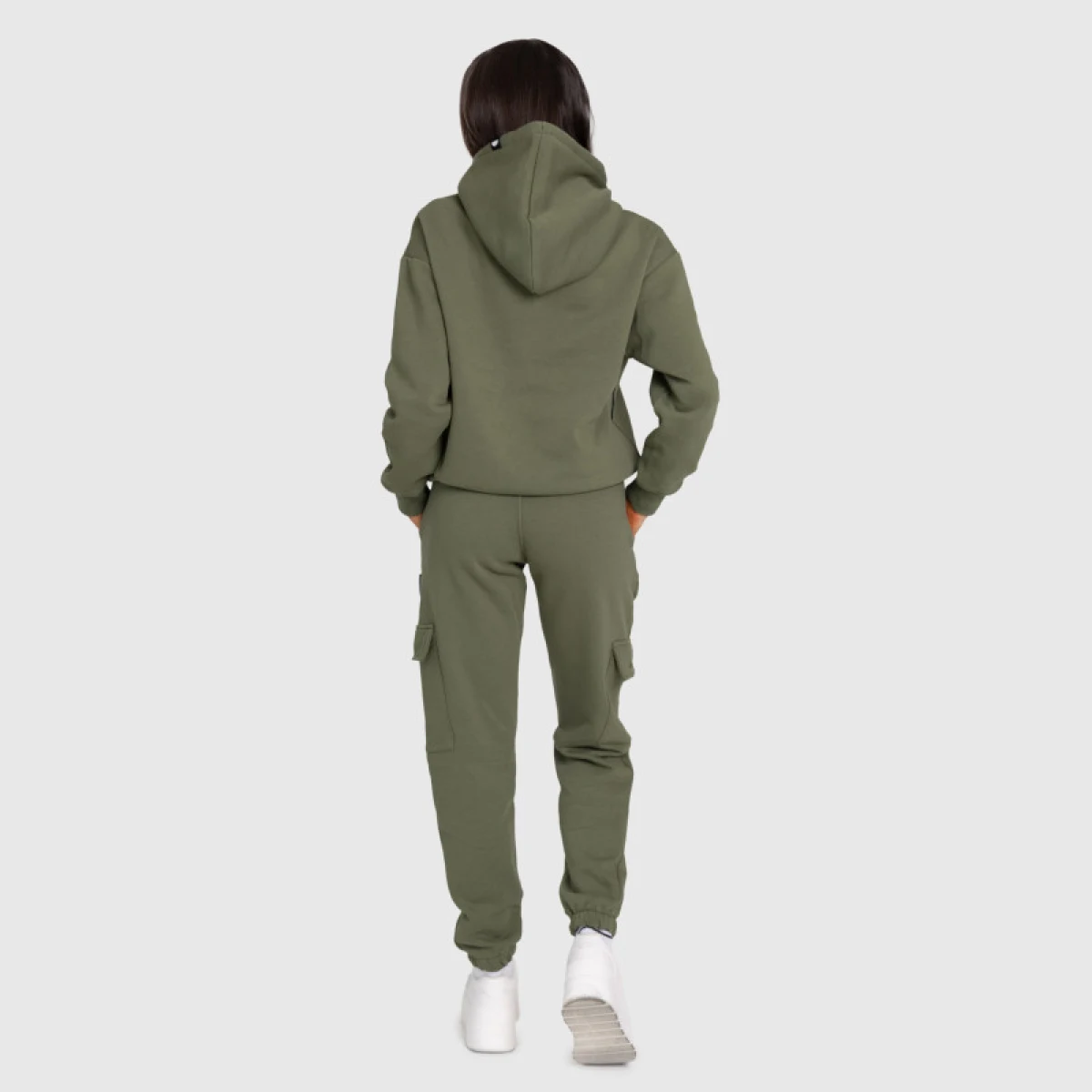 Dámská oversized souprava Iron Aesthetics Cargo, zelená · záber 4