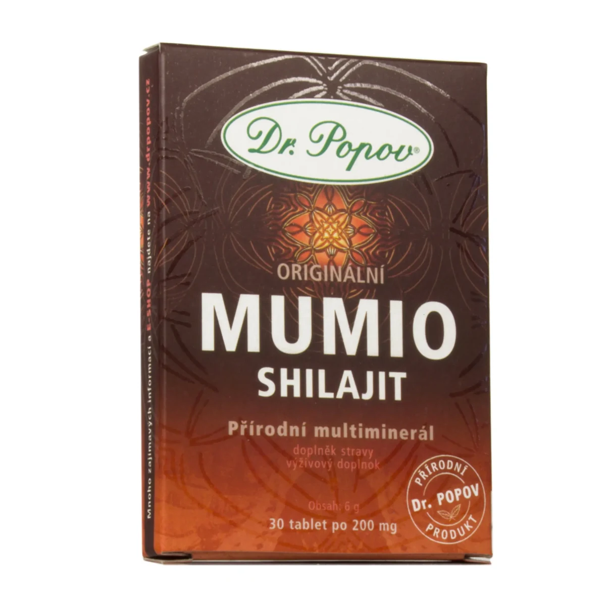 Dr. Popov Mumio 30 tablet · záber 1