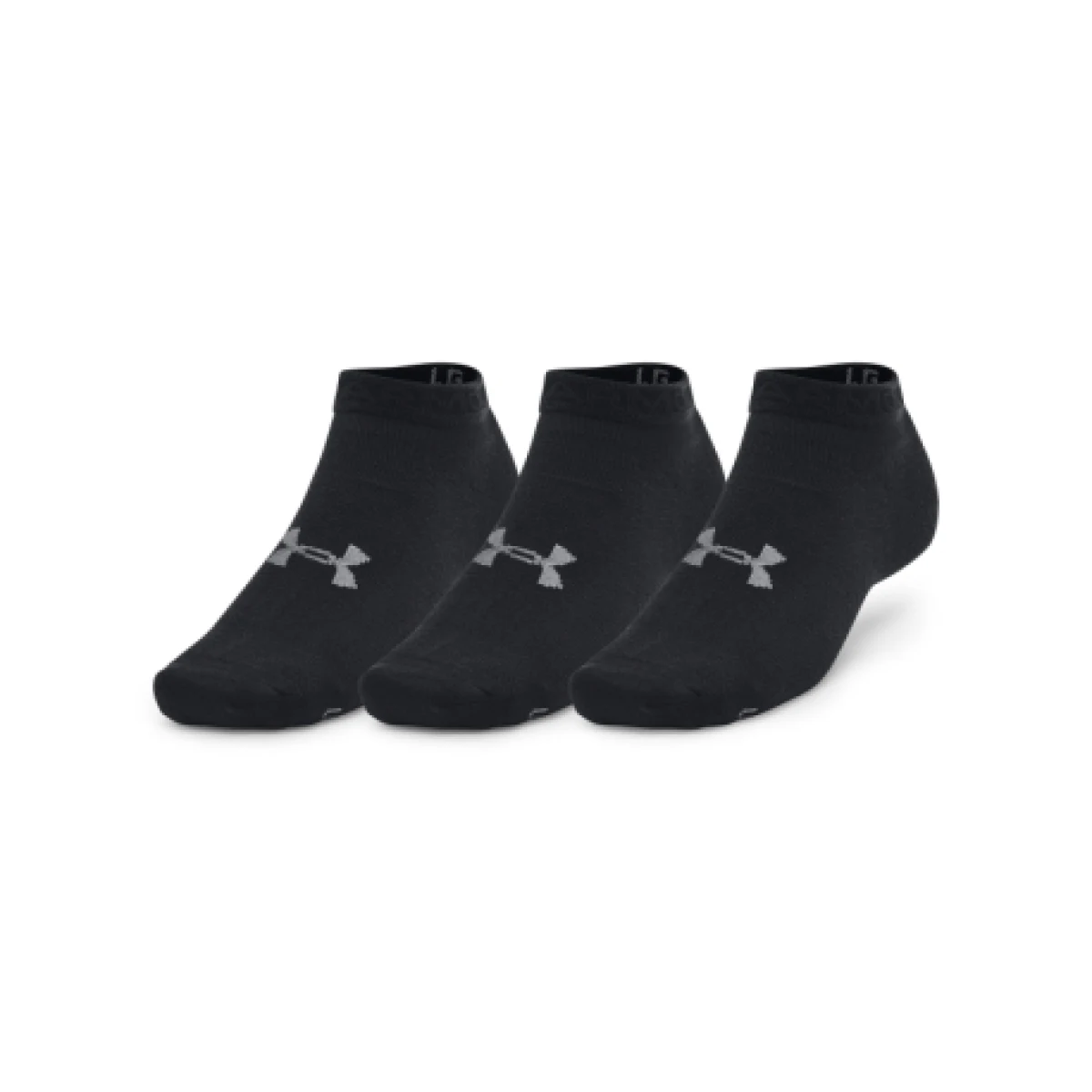 Dámské ponožky UNDER ARMOUR UA Essential Low Cut 3 pack-BLK · záber 1