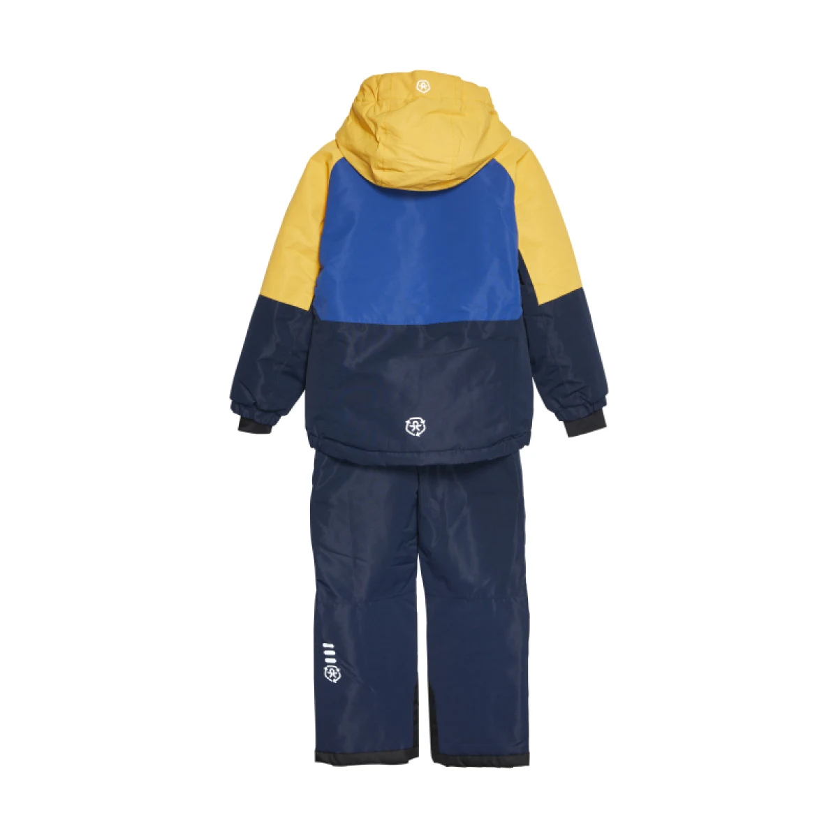 Chlapecký set lyžařské bundy s kalhotami COLOR KIDS Ski Set - Colorblock, total eclipse · záber 2