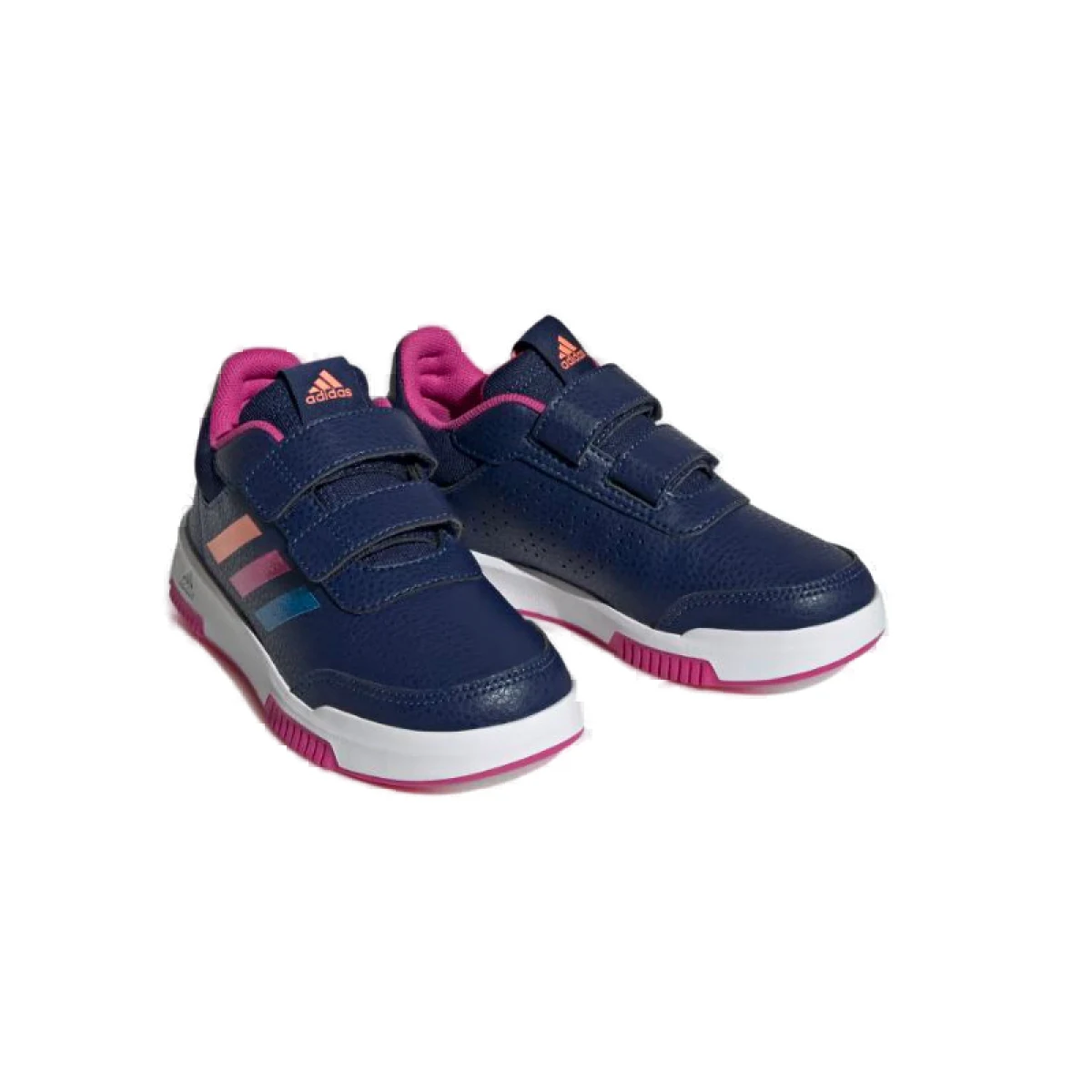 Dívčí rekreační obuv ADIDAS Tensaur Hook and Loop dark blue lucid fuchsia blue fusion · záber 3