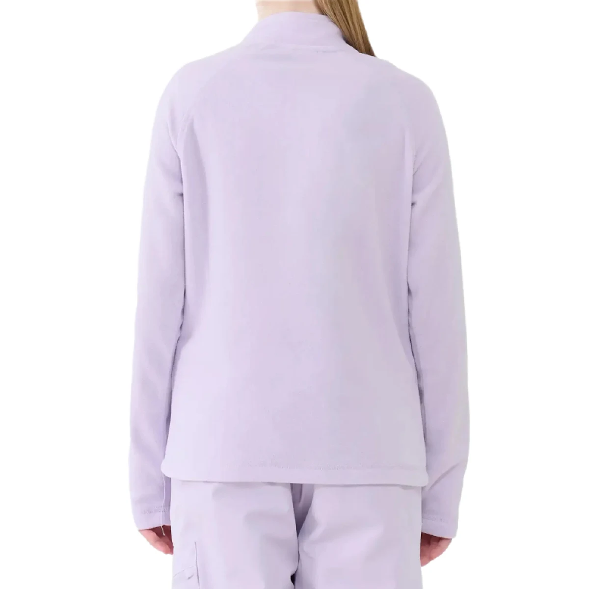 Dívčí lyžařská fleece mikina 4F JUNIOR FLEECE UNDERWEAR F060-4FJWAW25UFLEF060-51S-VIOLET · záber 3