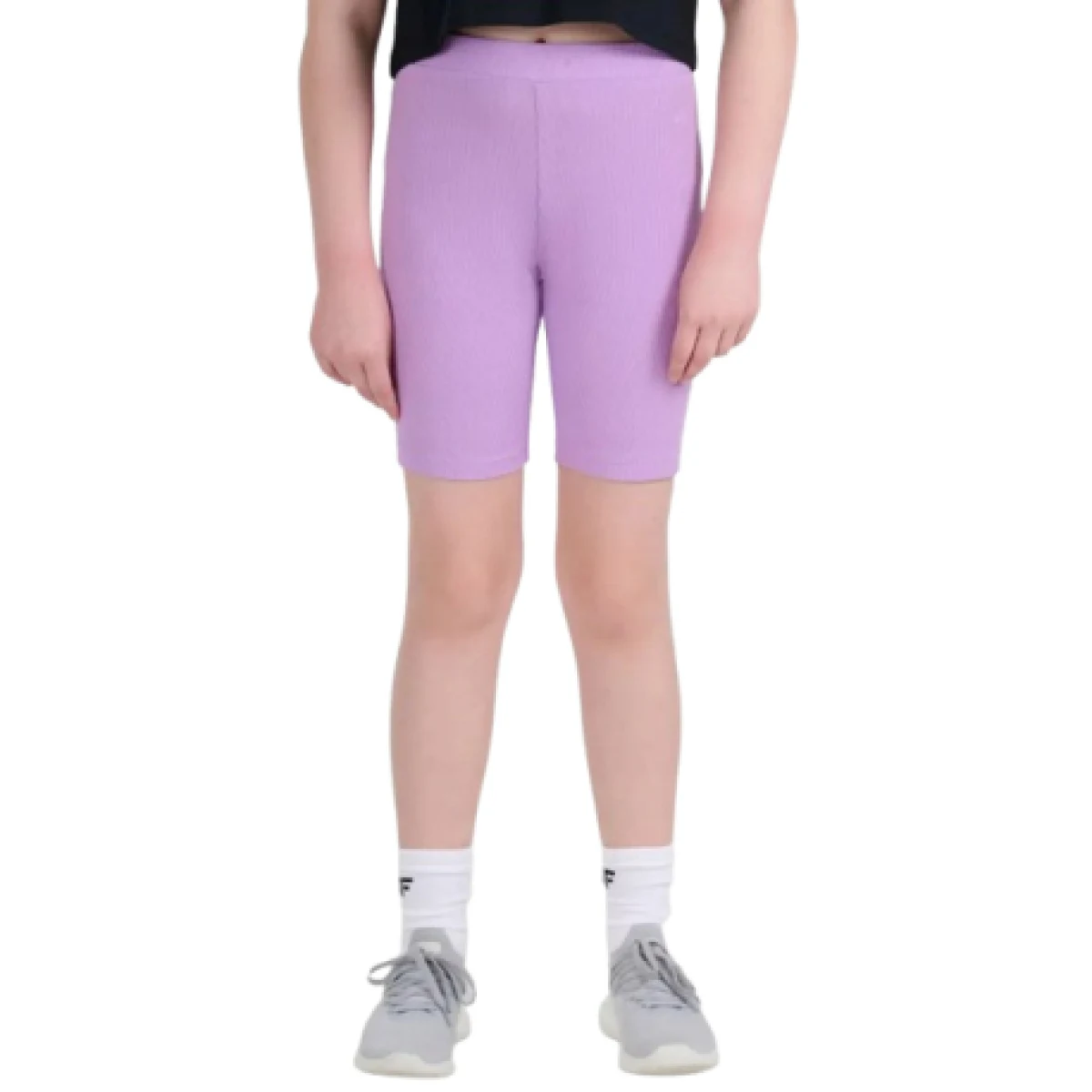Dívčí kraťasy 4F JUNIOR SHORT TIGHTS CAS F024-51S-VIOLET · záber 1
