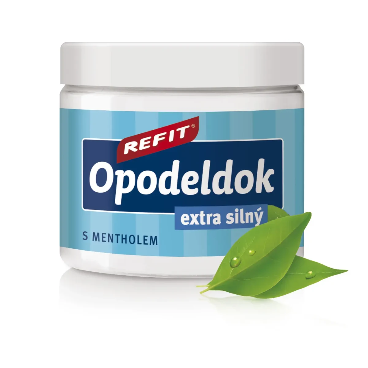 Refit Opodeldok hřejivá mentolová mast 200 ml · záber 1