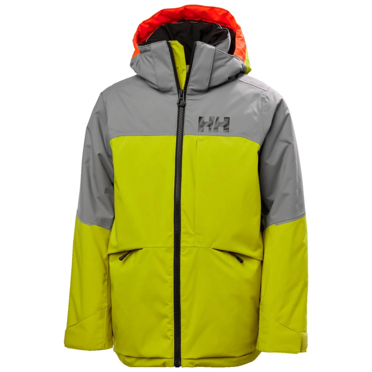 Helly Hansen Summit, lyžařská bunda junior, žlutozelená · záber 1