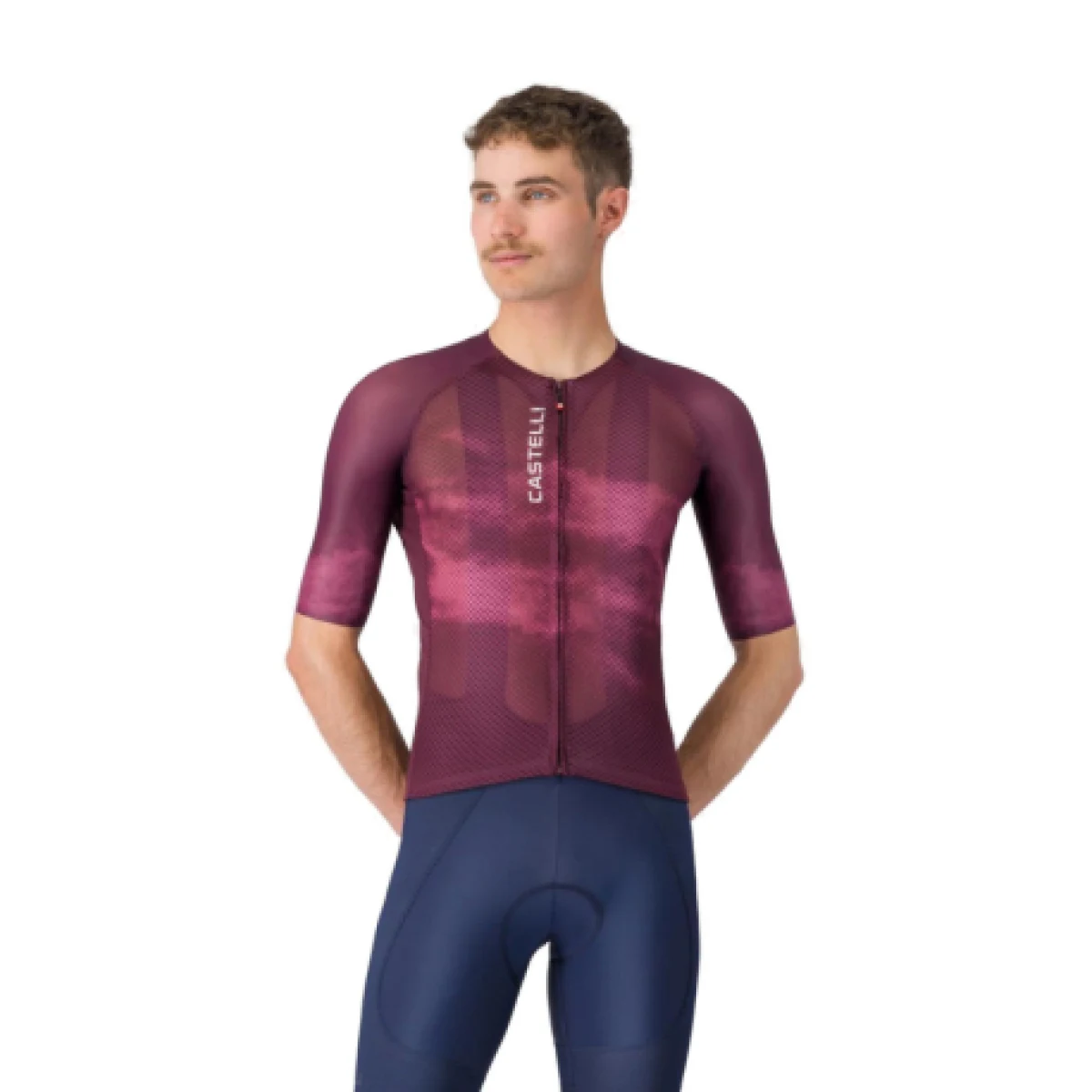 Pánský cyklistický dres s krátkým rukávem CASTELLI Climbers A C · záber 1