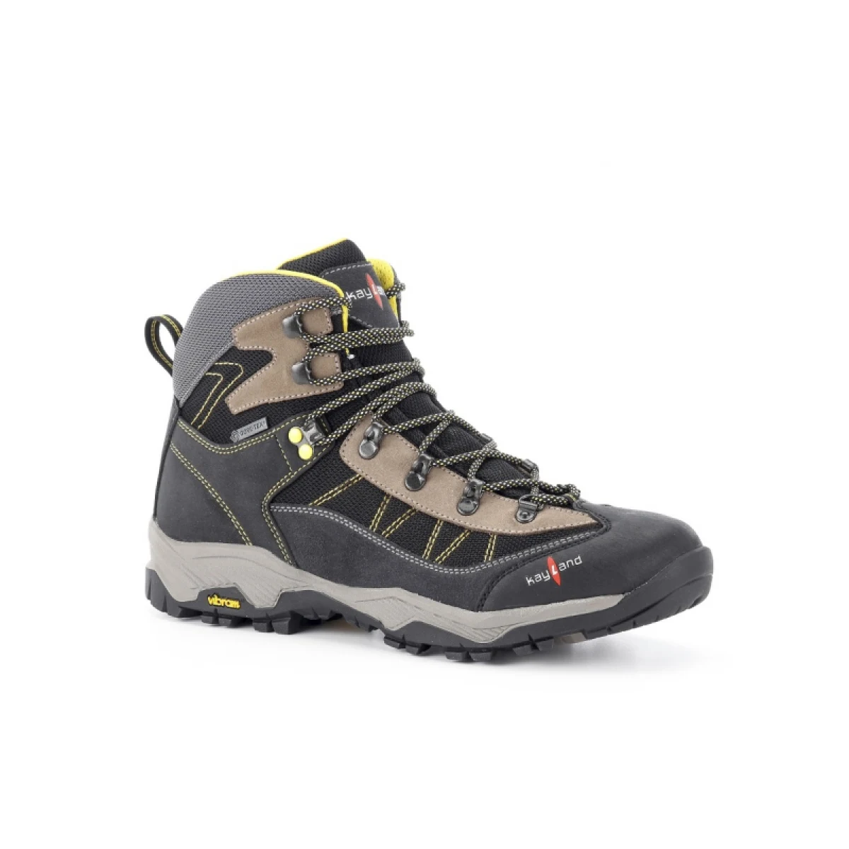 Pánská vysoká turistická obuv KAYLAND TAIGA GTX BLACK ALMOND · záber 3