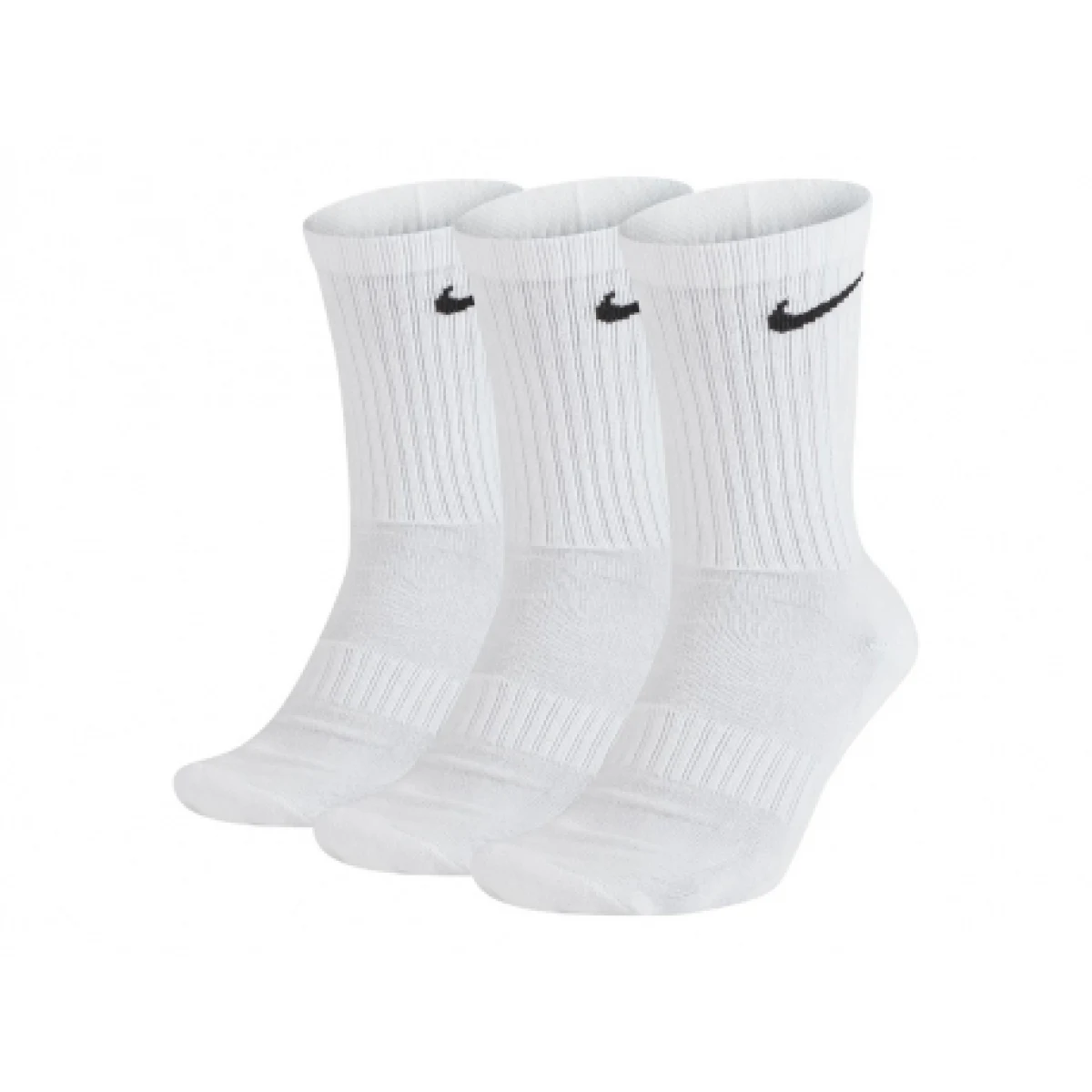Ponožky NIKE 3 PACK-Everyday Cushion Crew-WHITE · záber 7