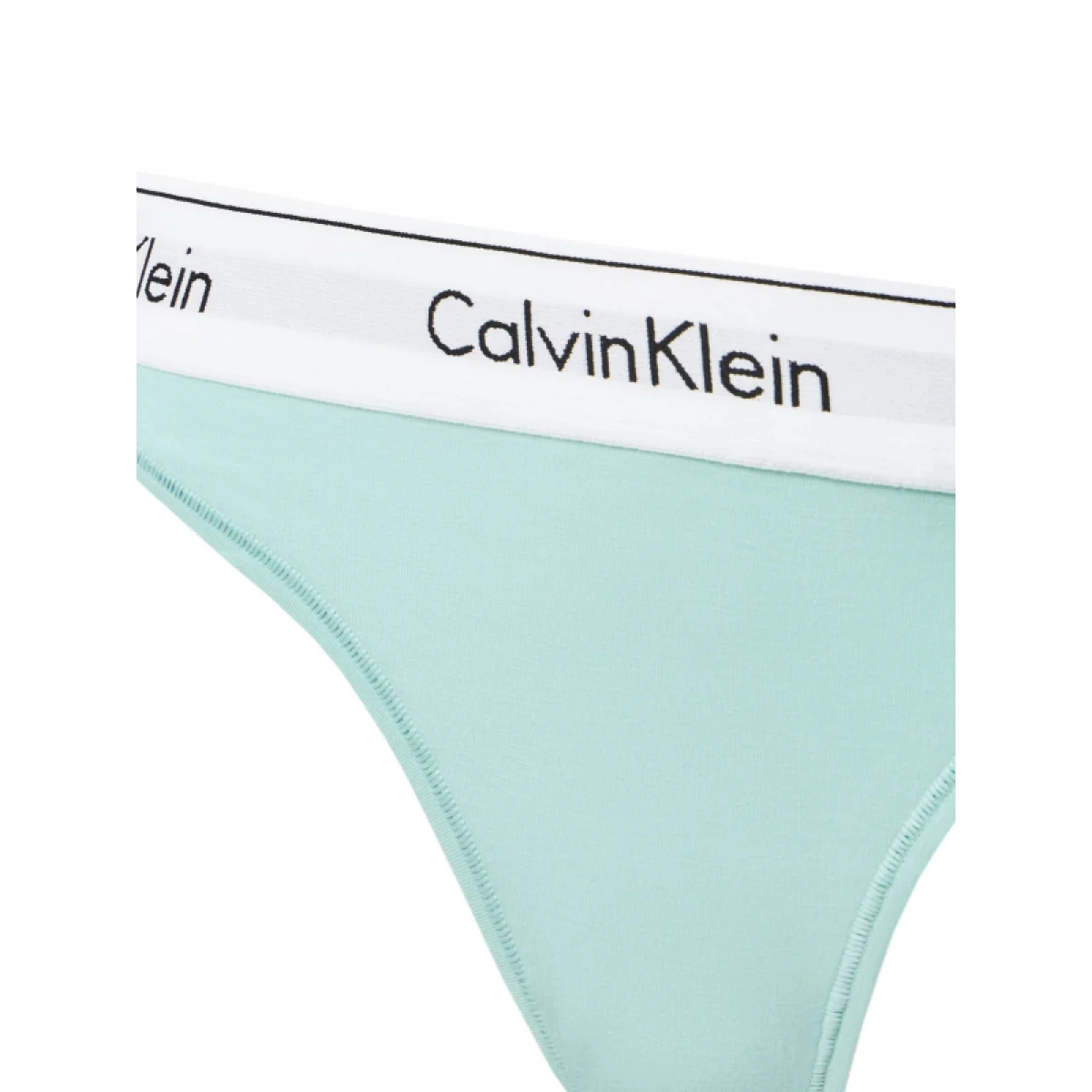 Dámské kalhotky CALVIN KLEIN THONG-Beau Blue · záber 3