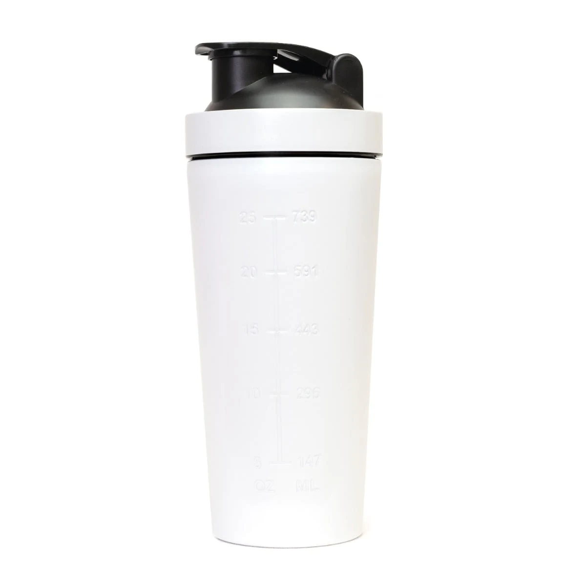 GymBeam Šejkr Steel White 750 ml · záber 3