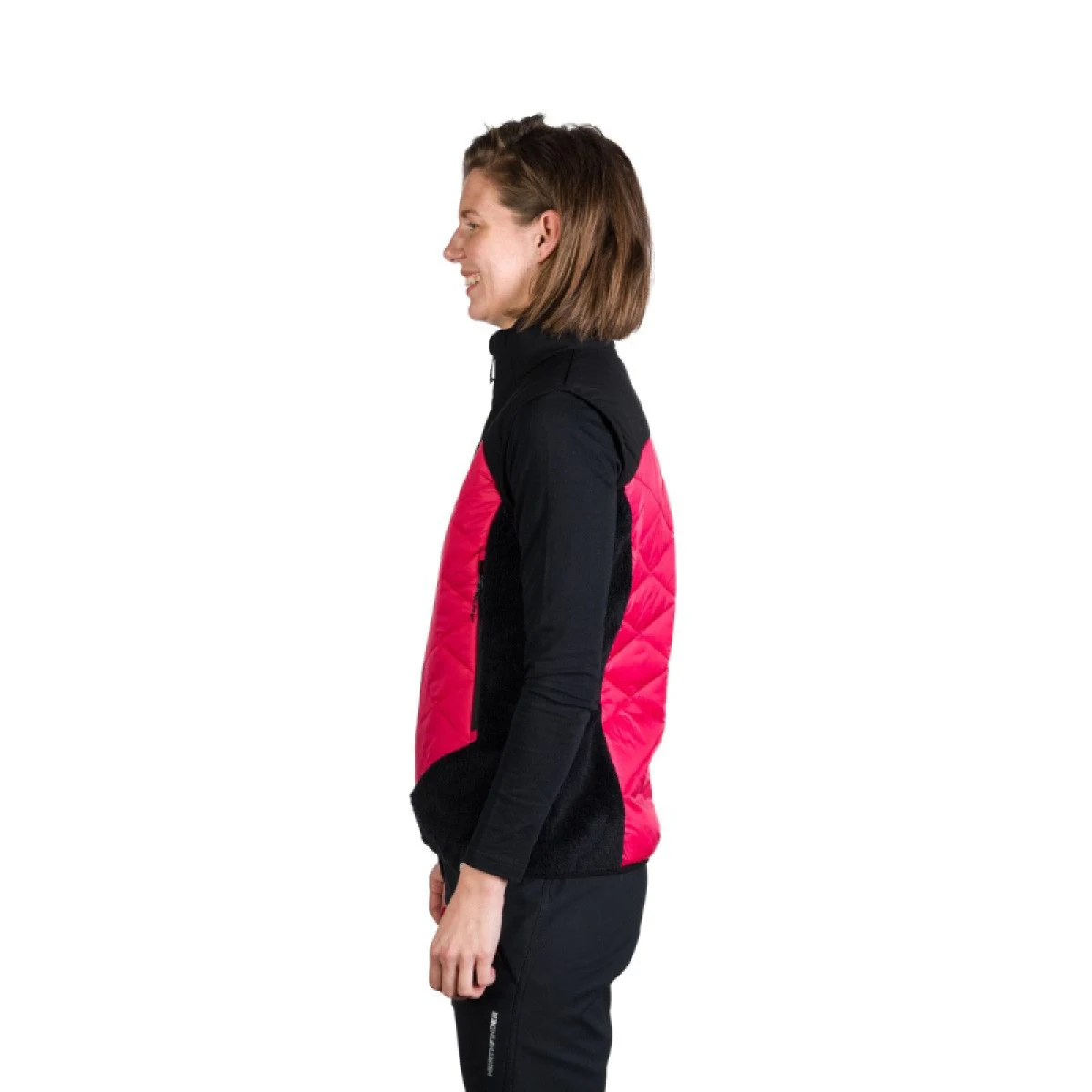 Dámská turistická vesta NORTHFINDER MARIANNE-276blackpink · záber 3