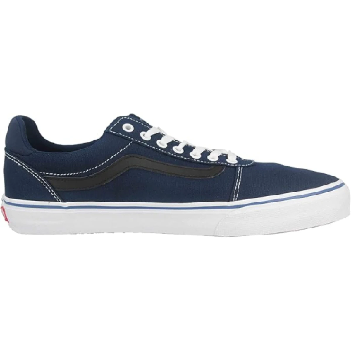 Pánská rekreační obuv VANS Ward Deluxe (Canvas) dress blues white · záber 1