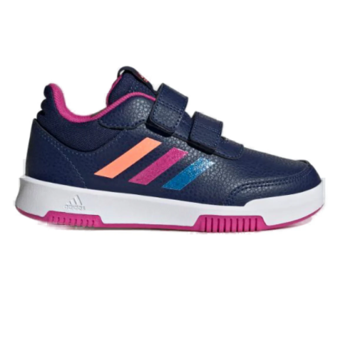 Dívčí rekreační obuv ADIDAS Tensaur Hook and Loop dark blue lucid fuchsia blue fusion · záber 1